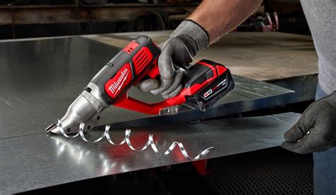 milwaukee cordless sheet metal shears|milwaukee m18 sheet metal shears.